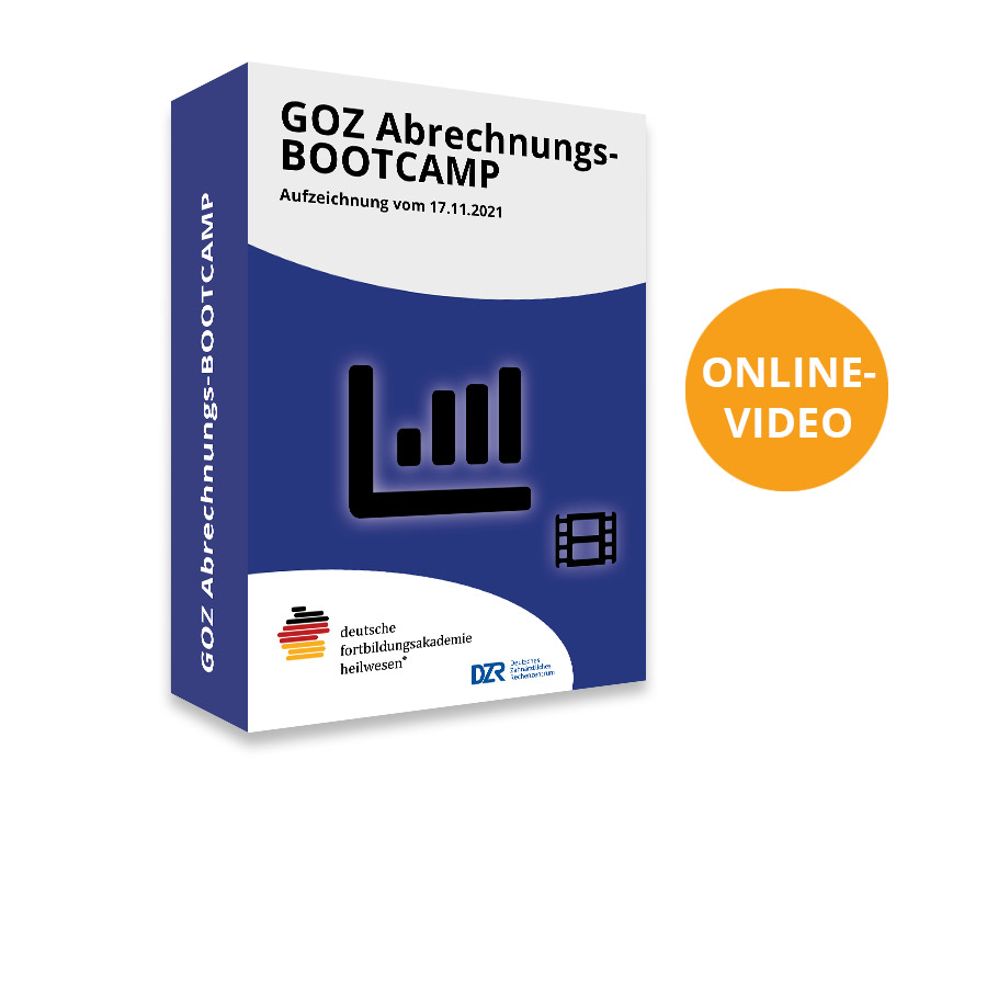 Aufzeichnung GOZ Abrechnungs-Bootcamp